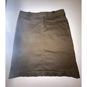 Banana Republic Factory Store Women's Khaki Skirt Size 12